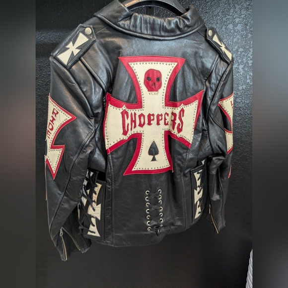 Custom Tribe America Leather Jacket - Picture 2 of 16